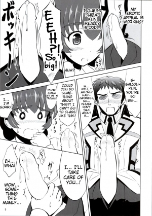 (SC64) [KNIGHTS (Kishi Nisen)] Mahouka Koukou no Retsujou Sensei (Mahouka Koukou no Rettousei) [English] [Tigoris Translates] - Page 8