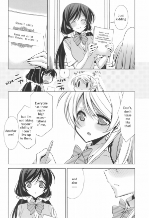 (C90) [Waterfall (Takano Saku)] Himitsu no Jikan | A Secret Time (Love Live!) [English] [tosiaki] - Page 8