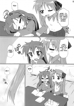 (COMIC1☆3) [Goberazzo (Mukaibi Aoi)] Gachi Rezu (Lucky Star) [English] {SMDC} - Page 7