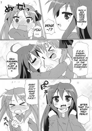 (COMIC1☆3) [Goberazzo (Mukaibi Aoi)] Gachi Rezu (Lucky Star) [English] {SMDC} - Page 8