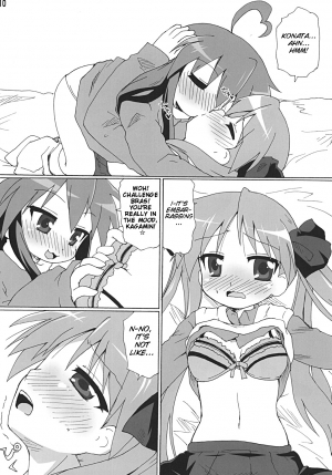 (COMIC1☆3) [Goberazzo (Mukaibi Aoi)] Gachi Rezu (Lucky Star) [English] {SMDC} - Page 11