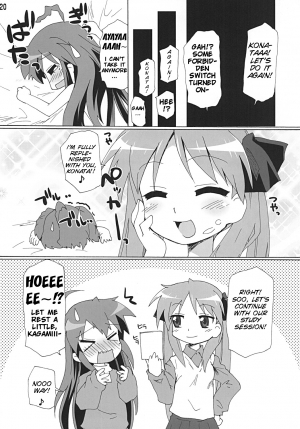 (COMIC1☆3) [Goberazzo (Mukaibi Aoi)] Gachi Rezu (Lucky Star) [English] {SMDC} - Page 21