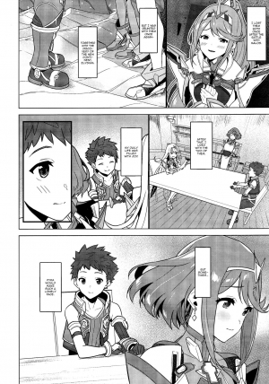 (C95) [Pony Farm (Bonnie)] Chouyou no Naka e to | In The Morning Light (Xenoblade Chronicles 2) [English] {Doujins.com} - Page 4