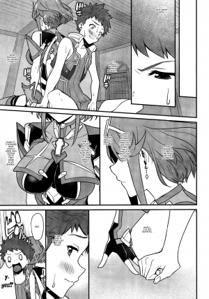 (C95) [Pony Farm (Bonnie)] Chouyou no Naka e to | In The Morning Light (Xenoblade Chronicles 2) [English] {Doujins.com} - Page 7