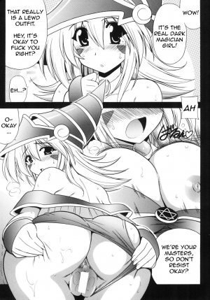 [Leaz Koubou (Oujano Kaze)] BMG to Ecchi Shiyou ♡ | Let's Have Sex with Dark Magician Girl ♡ (Yu-Gi-Oh!) [English] [AdmiralMoe] [Digital] - Page 4