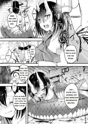 [Jon] Hebigami-sama no Gishiki | The Ritual of Naga's Avatar (Bessatsu Comic Unreal Ajin Musume o Boko Naguri H Vol. 1 ~Setsudan Hen~) [English] [Digital] - Page 11