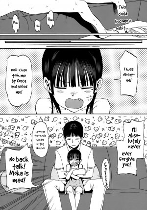 (COMITIA101) [Rinjuu Circus (Haguhagu)] Hikikomori Imouto & [English] [ATF] - Page 18