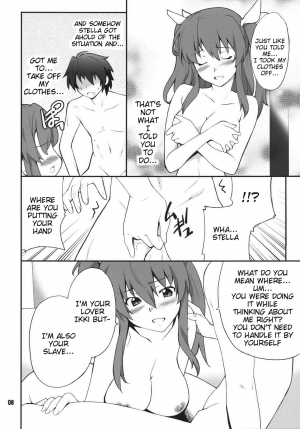 (C89) [P-FOREST (Hozumi Takashi)] Koujo-sama wa Heroine de Choroine de Eroine Nanodesu. (Rakudai Kishi no Cavalry) [English] {doujins.com} - Page 8