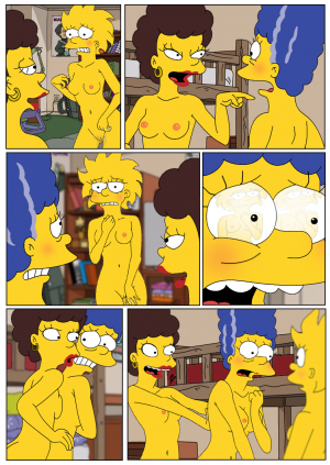 Marge and Lisa Simpsons go Lesbian – The Simpsons - Page 7