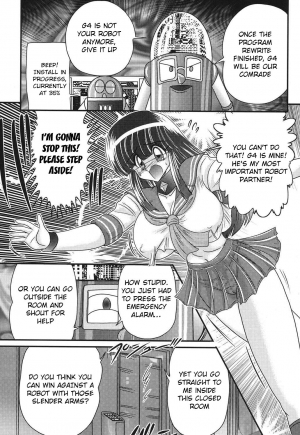 [Kamitou Masaki] Sailor Fuku ni Chiren Robo Yokubou Kairo | Sailor uniform girl and the perverted robot Ch. 2 [English] [Hong_Mei_Ling] - Page 8