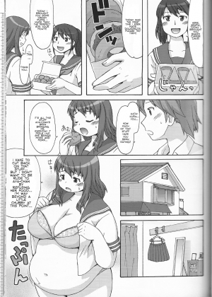 [Aa, Warera Katou Hayabusa Sentoutai (Katou)] Sweet Debu [English] - Page 4