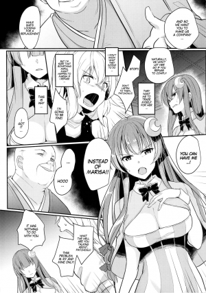 (Reitaisai 15) [Kuusou Monochrome (Abi)] Migawari no Patchouli | Patchouli as a Substitute (Touhou Project) [English] [MegaFagget] - Page 5