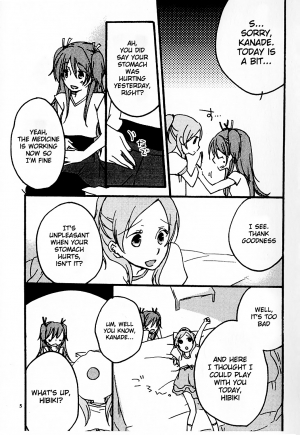 (C80) [Niratama (Sekihara Umina, Chinhou)] Tamani wa Iiyone | It's okay once in a while (Suite Precure) [English] - Page 6