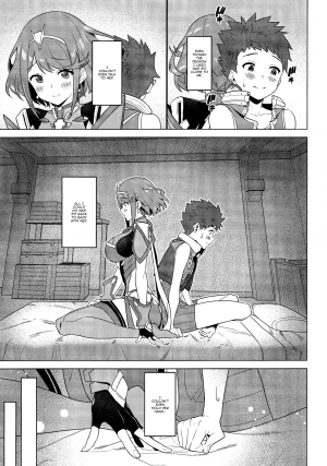 (C95) [Pony Farm (Bonnie)] Chouyou no Naka e to | In The Morning Light (Xenoblade Chronicles 2) [English] {Doujins.com} - Page 3