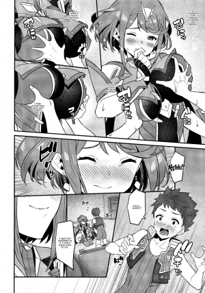 (C95) [Pony Farm (Bonnie)] Chouyou no Naka e to | In The Morning Light (Xenoblade Chronicles 2) [English] {Doujins.com} - Page 12