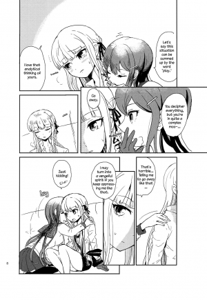 (SC62) [Picosolenodon (322g)] Hana no Nemoto de Machiawase | Meeting at the Root of All Flowers (Danganronpa) [English] [TZdY] - Page 9