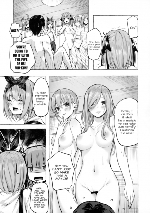 [Sawaraya Shoten (Sahara Gensei)] Hanayome no Kakuritsu (Gotoubun no Hanayome) [English] [DKKMD Translations × Maid - Manga Indonesia] - Page 17