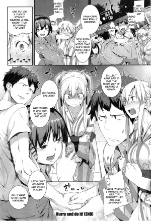 [Karochii] Hayaku Shiteyone - Shake it! Cherry Boy! | Hurry and Do it! (COMIC Shitsurakuten 2015-05) [English] {TripleSevenScans} - Page 20