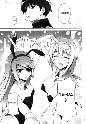 (SC53) [waterwheel (Shirota Dai)] RAMBLING★BUNNY (IS <Infinite Stratos>) [English] [Lunatic Translations] - Page 5