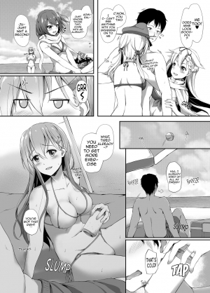 [Yusaritsukata (Awayume)] Suzuya to Natsu LOVE VACATION | Summer Love Vacation With Suzuya (Kantai Collection -KanColle-) [English] [2d-market.com] [Decensored] [Digital] - Page 9