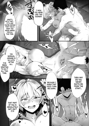 (C94) [PYZ/MARC (Pyz)] Jeanne to Nakayoshi Mujintou Seikatsu | My daily life on an uninhabited island with Jeanne. (Fate/Grand Order) [English] - Page 13