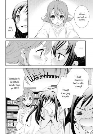 (COMIC1☆7) [Sweet Pea, COCOA BREAK (Ooshima Tomo, Ooshima Towa)] Shiawase no Aoi Tori - The Bluebird of Happiness. (Dokidoki! Precure) [English] [Yuri-ism] - Page 8