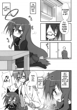 (COMIC1☆6) [Jyaraya (Morishima Petit)] Tsumiki Kuzushi (Acchi Kocchi) [English] [frizky] - Page 5