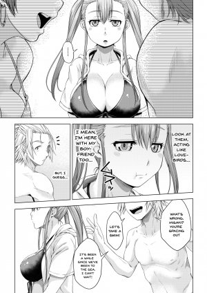 [DASHIMAKITAMAGO] Daigaku Shingaku de Issho ni Joukyou Shita Kanojo ga Circle no Senpai ni Netorare Ochiru made -Kairaku Ochi Kanketsuhen- [English] {Doujins.com} - Page 15