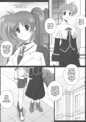 (COMIC1☆3) [Kamogawaya (Kamogawa Tanuki)] Nineteens N (Mahou Shoujo Lyrical Nanoha) [English] [desudesu] - Page 4