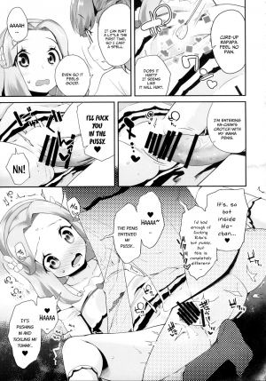 (C91) [condiment moderately (Maeshima Ryo)] Cure Up Ra Pa Pa! Ha-chan no Noumiso Kowarechae! (Mahou Tsukai Precure!) [English] - Page 9