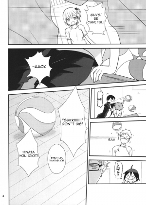 (C87) [Kakusei Desire (Kurot)] Good Boy! (Haikyuu!!) [English] - Page 4