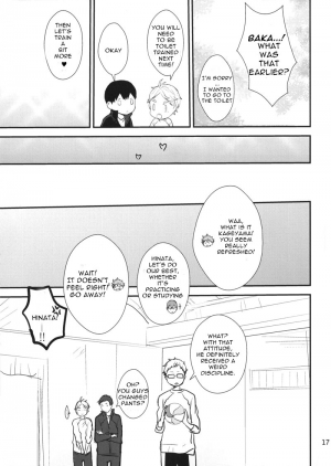 (C87) [Kakusei Desire (Kurot)] Good Boy! (Haikyuu!!) [English] - Page 17