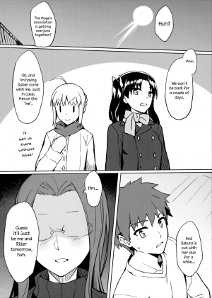 (C95) [S.S.L (Yanagi)] Rider-san to no Ichinichi. (Fate/stay night) [English] [Janime6 + Ancient-Alien] - Page 4