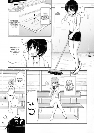 (Futaket 8.5) [Oshiruko Kan (Piririnegi)] Shishunki Poolside [English] - Page 5