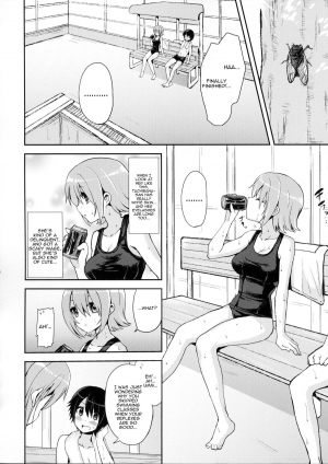 (Futaket 8.5) [Oshiruko Kan (Piririnegi)] Shishunki Poolside [English] - Page 6