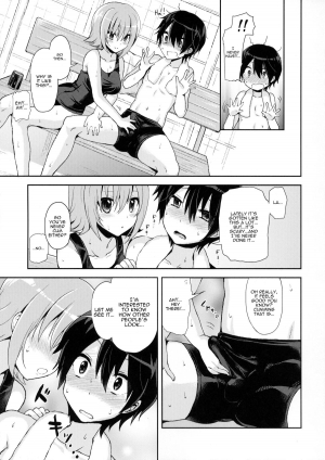 (Futaket 8.5) [Oshiruko Kan (Piririnegi)] Shishunki Poolside [English] - Page 9