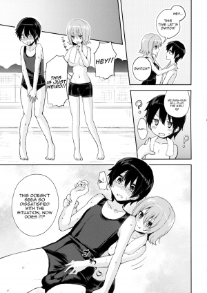 (Futaket 8.5) [Oshiruko Kan (Piririnegi)] Shishunki Poolside [English] - Page 17