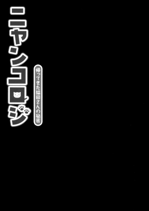  (Mimiket 28) [KINOKONOMI (konomi)] Nyancology -Kaettekita Nekota-san no Himitsu- | Nyancology -Homecoming Nekota-san's Secret- [English] [Doujins.com]  - Page 27
