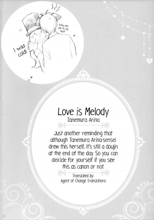 (C88) [Meguro Teikoku (Tanemura Arina)] Love Is Melody (Full Moon wo Sagashite) [English] - Page 27