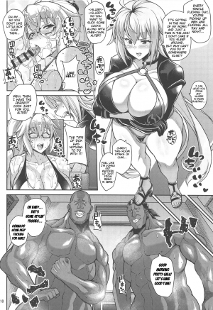 (C95) [Tanuking Sleep (Dorachefu)] Seijo no Yaribeya | Holy Women's Fuck Room (Fate/Grand Order) [English] - Page 10