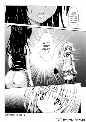 (C81) [TORA MACHINE (Kasukabe Taro)] Kindan no Mikan Vol. 2 (To LOVE-Ru) [English] [Wrathkal + Doujin-Moe.us] - Page 40