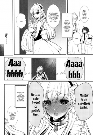 (C94) [pit.ra.bit (Niwaka Yuan)] Belfast desu, Goshujin-sama. | My name's Belfast, Master. (Azur Lane) [English] {Doujins.com} - Page 6