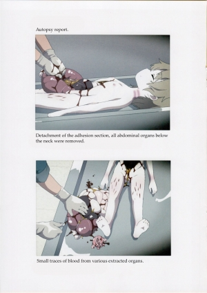(C95) [02 (Harasaki)] Nishiogikubo Shoujo Satsugai Jiken Shihou Kaibou Kiroku | Nishi-Ogikubo Girl Murder Case Judicial Autopsy Report (Hatoba Tsugu) [English] - Page 9