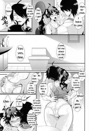 (C82) [KNUCKLE HEAD (Shomu)] Netsu ni Okasareta Karen-chan to Toilet de.... (Bakemonogatari) [English] - Page 8