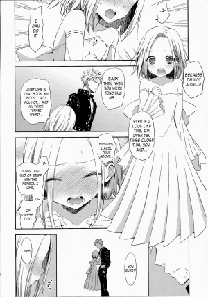 (C86) [Aa Aishiteru (Taishow Tanaka)] Kodomo ja Nai wa. | I'm not a child. (Nanatsu no Taizai) [English] [VLCDRM] [Incomplete] - Page 13