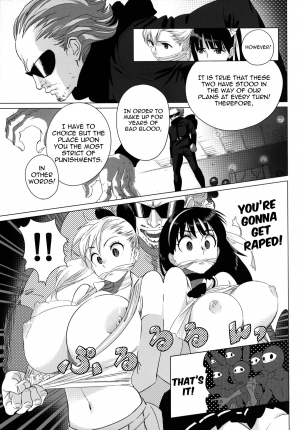 [QUIET SLEEPER (Anmitsu)] Futari wa SEXUAL HEROINE! [English] =Pineapples r' Us= [Digital] - Page 9