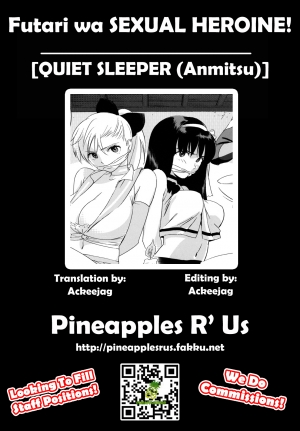 [QUIET SLEEPER (Anmitsu)] Futari wa SEXUAL HEROINE! [English] =Pineapples r' Us= [Digital] - Page 28