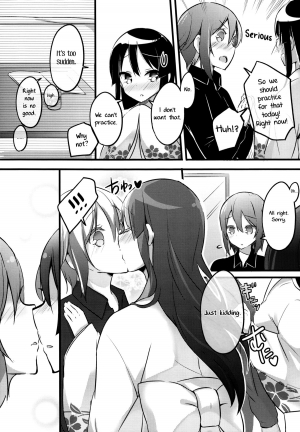 (C87) [KIMcheese (Haruna Mahiru)] Lesson Zero (K-ON!) [English] [Yuri-ism] - Page 13