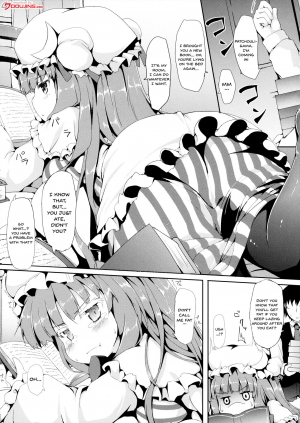 (Reitaisai 14) [Nechorapoddo (Nanpuu)] Patche Ecchi | Lewd Patche (Touhou Project) [English] {Doujins.com} - Page 4