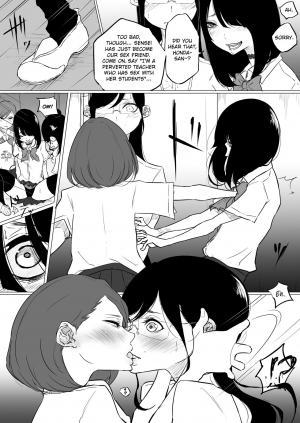[Pandacorya] Sousaku Yuri: Les Fuuzoku Ittara Tannin ga Dete Kita Ken | I Went to a Lesbian Brothel and My Teacher Was There [English] [/u/ Scanlations] - Page 12